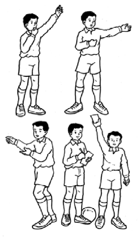 Musodik Gerakan Tangan Dan Isyarat Wasit Dalam Sepak Bola