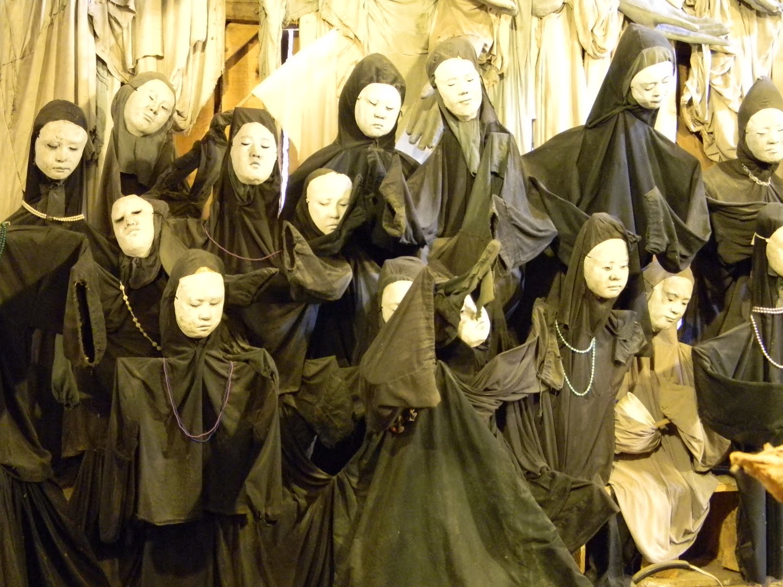 artifacts. "Bread and Puppet" museum, Glover, Vermont