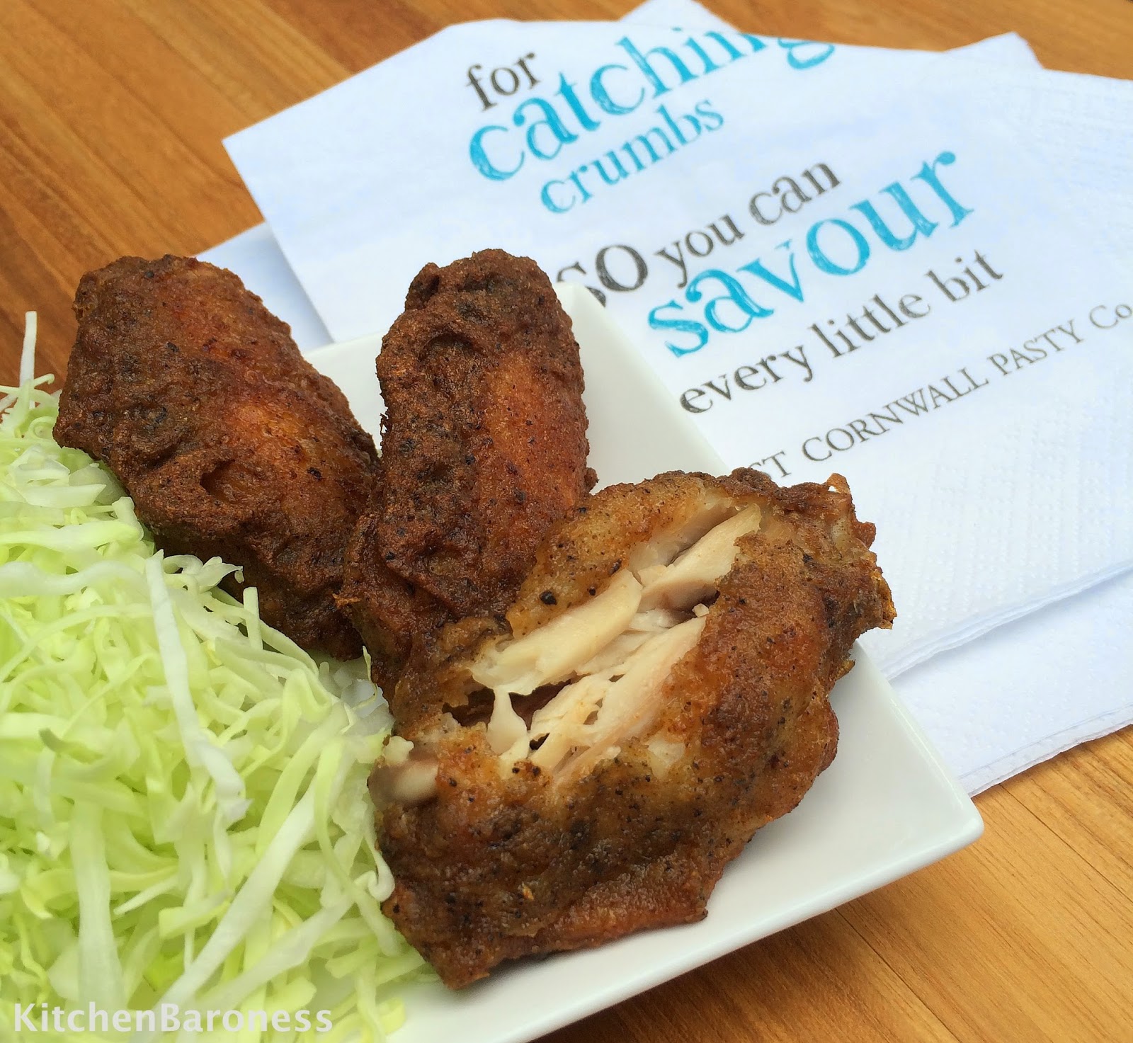 KitchenBaroness Bangkok Thailand Garlic Fried Chicken