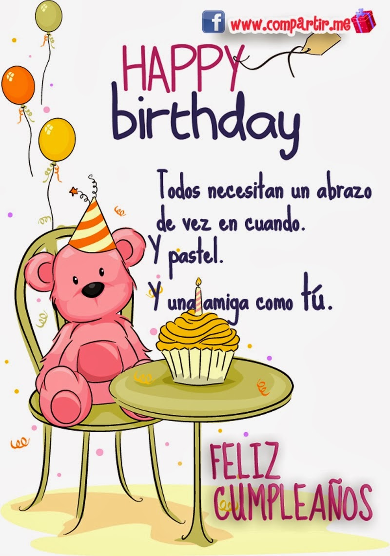 feliz cumpleanos amiga quotes quotesgram carta de felicitacion de cumpleanos