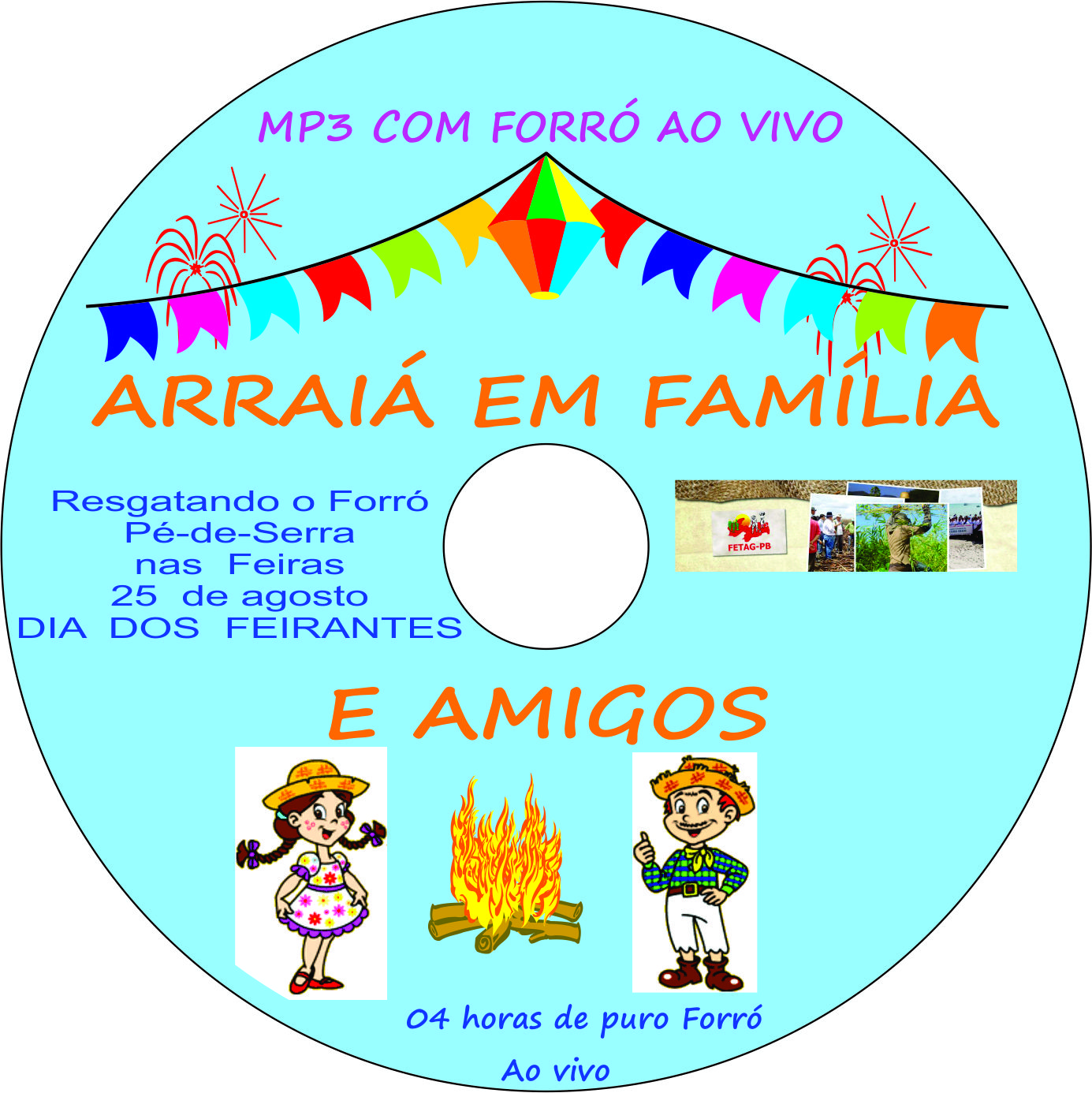 CD FORRO DOS  FEIRANTES DO ESTADO DA PARAÍBA