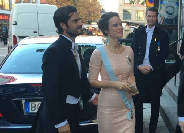 Prince Carl Phillip and Princess Sofia attends meetings of the Royal Swedish Academy