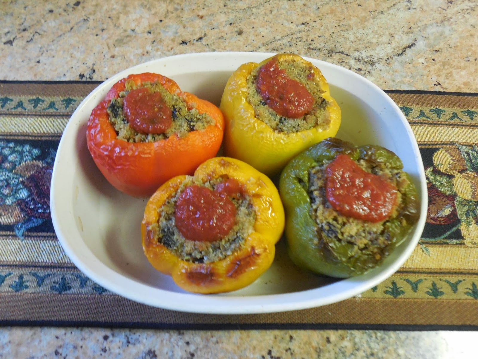 I'm Turning 60... Carmela Soprano's Neopolitan Style Stuffed Peppers
