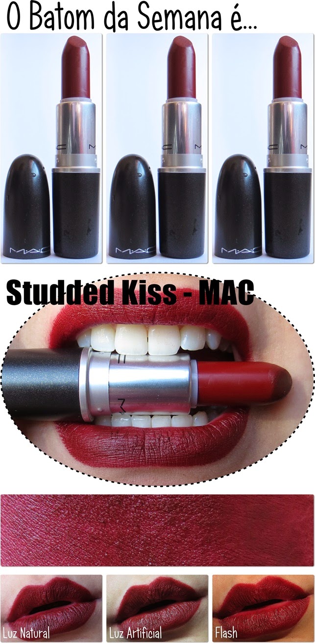 Femme Fatale By Jeh Batom Da Semana Studded Kiss Mac