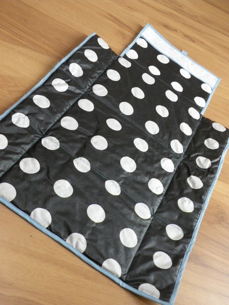 Just Skirts and Dresses diy diaper changing mat & diaper kit