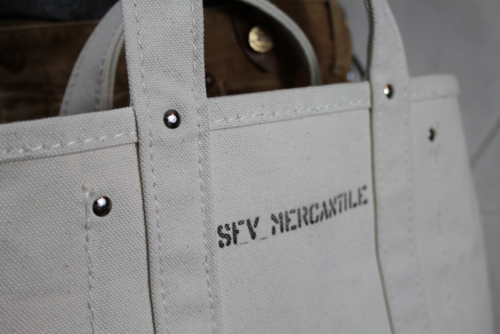 Canvas+bag+with+leather+strap