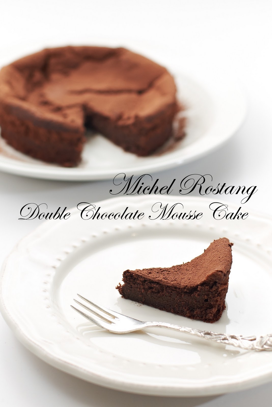 Michel Rostang Double Chocolate Mousse Cake Michel Rostang Double Chocolate Mousse Cake