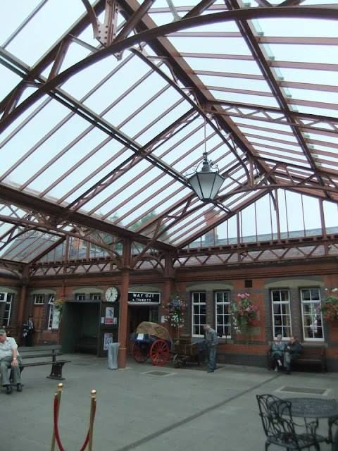 vintage railway station