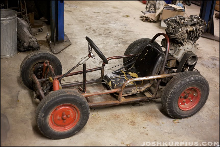 Simple Math Knucklepowered go kart...