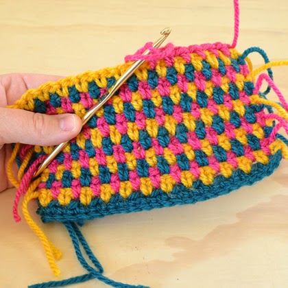 Moss Crochet Stitch Tutorial