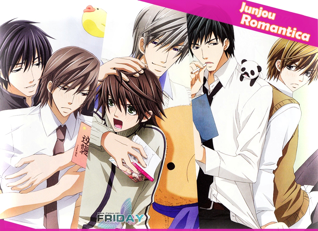 Meus Animes Fodas: Download Junjou Romantica 3gp/rmvb - 1° Temporada