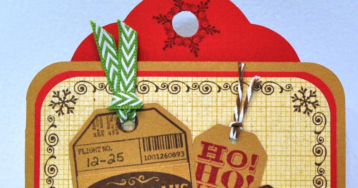 DAT'S My Style: Christmas Tag Card