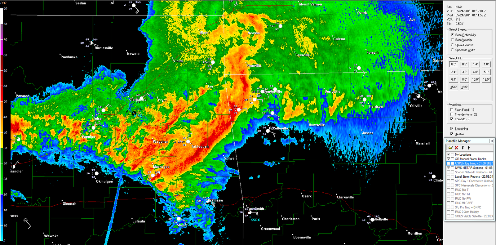 The Original Weather Blog Severe Weather Update NW Arkansas