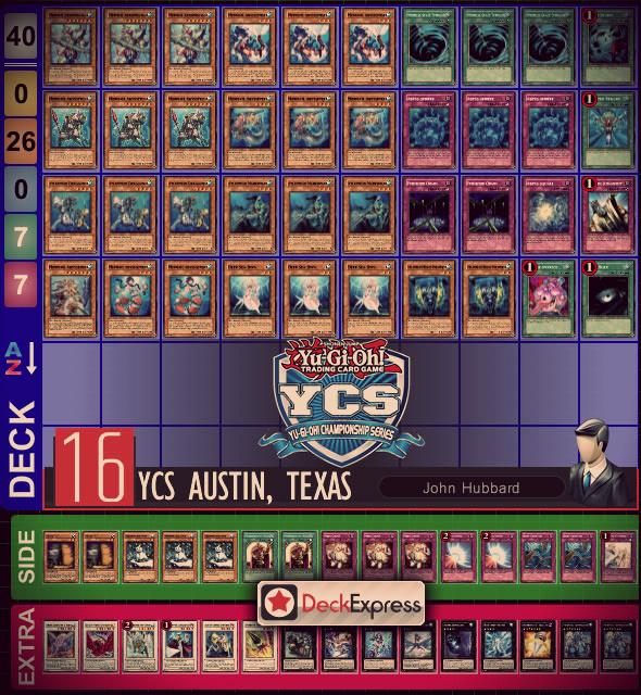 [Deck] YCS Austin Top 16: John Hubbard