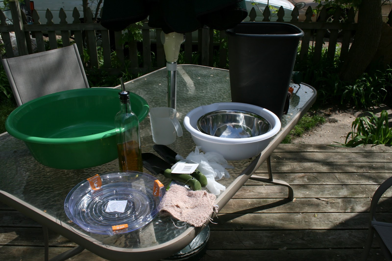 Ashley DIY DIY Concrete Bird Bath for Under Ten Bucks