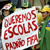 BRASIL / A 28 dias para a Copa do Mundo, movimentos vão às ruas protestar contra o evento