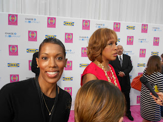 DSCN1357 On The Red Carpet With Gayle King - O You 2012