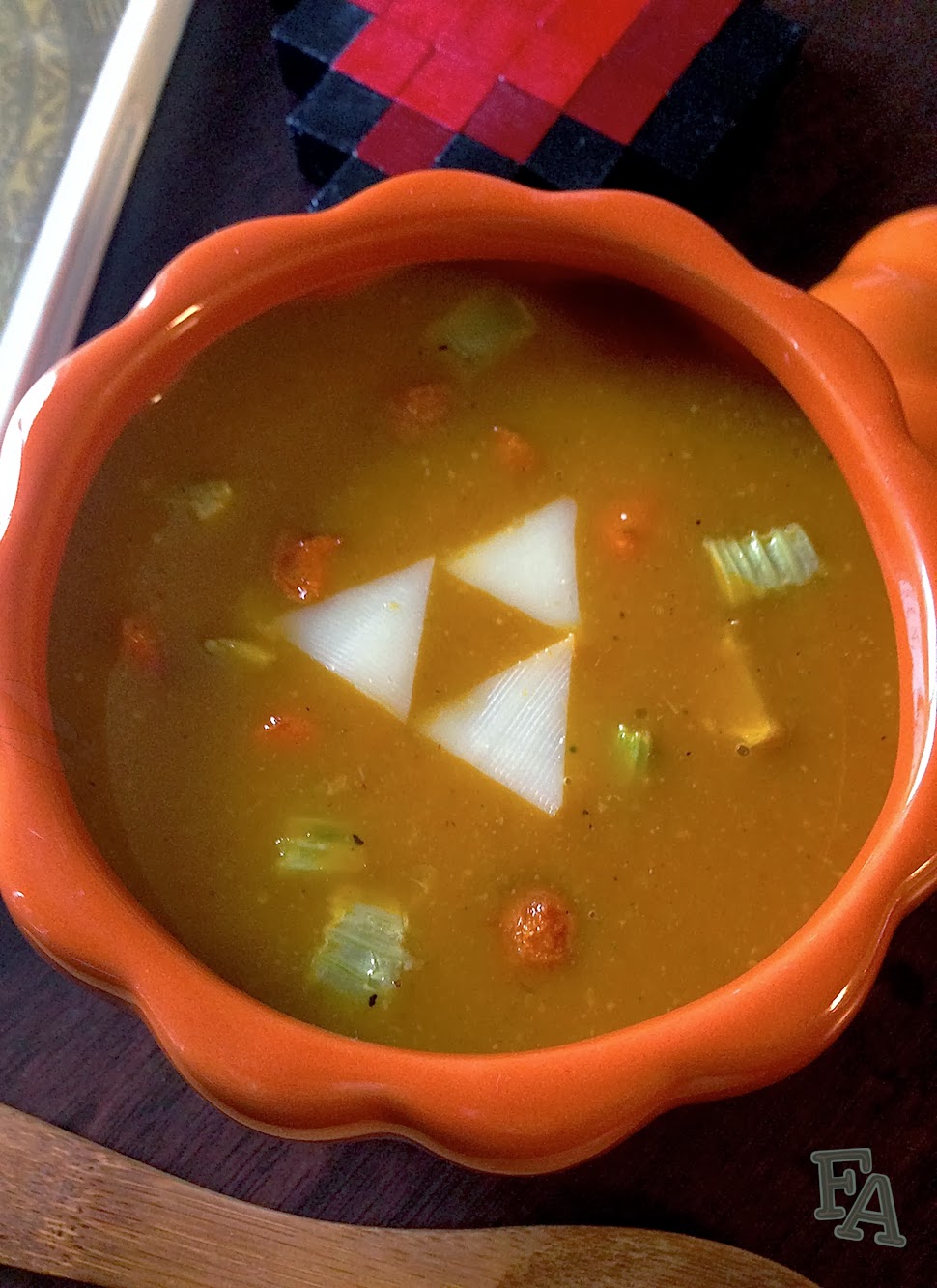 FictionFood Café Pumm's Pumpkin Soup The Legend of Zelda Skyward Sword
