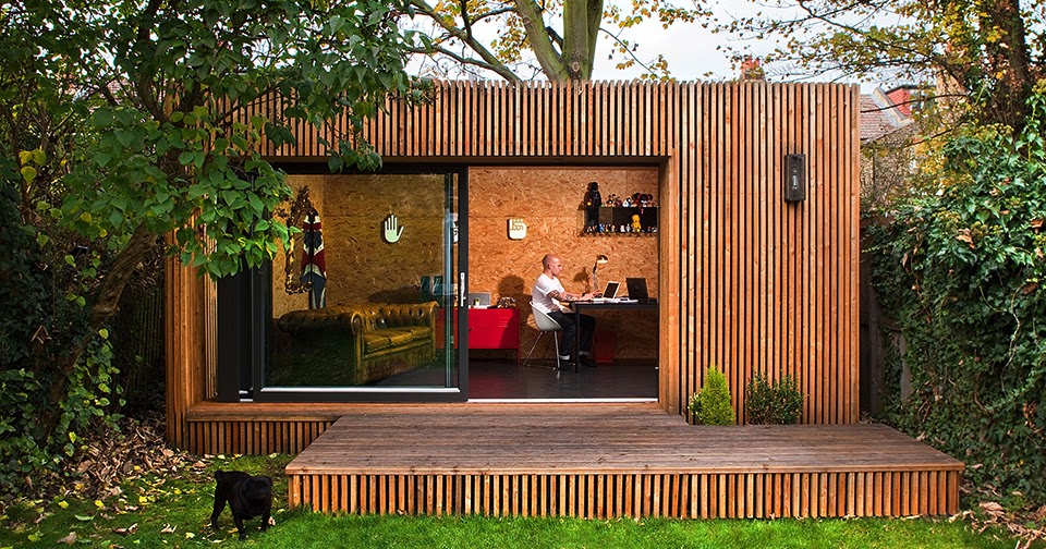 Modular Furniture For Garden Offices Small Prefab Homes - Prefab Cabins, Sheds, Studios: Contemporary