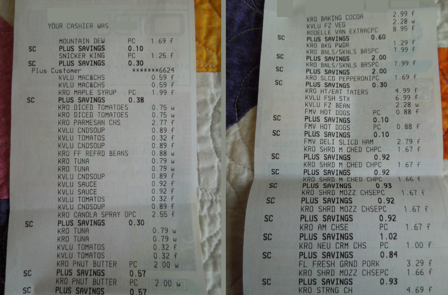 NonStop Mom Grocery shopping NSM style