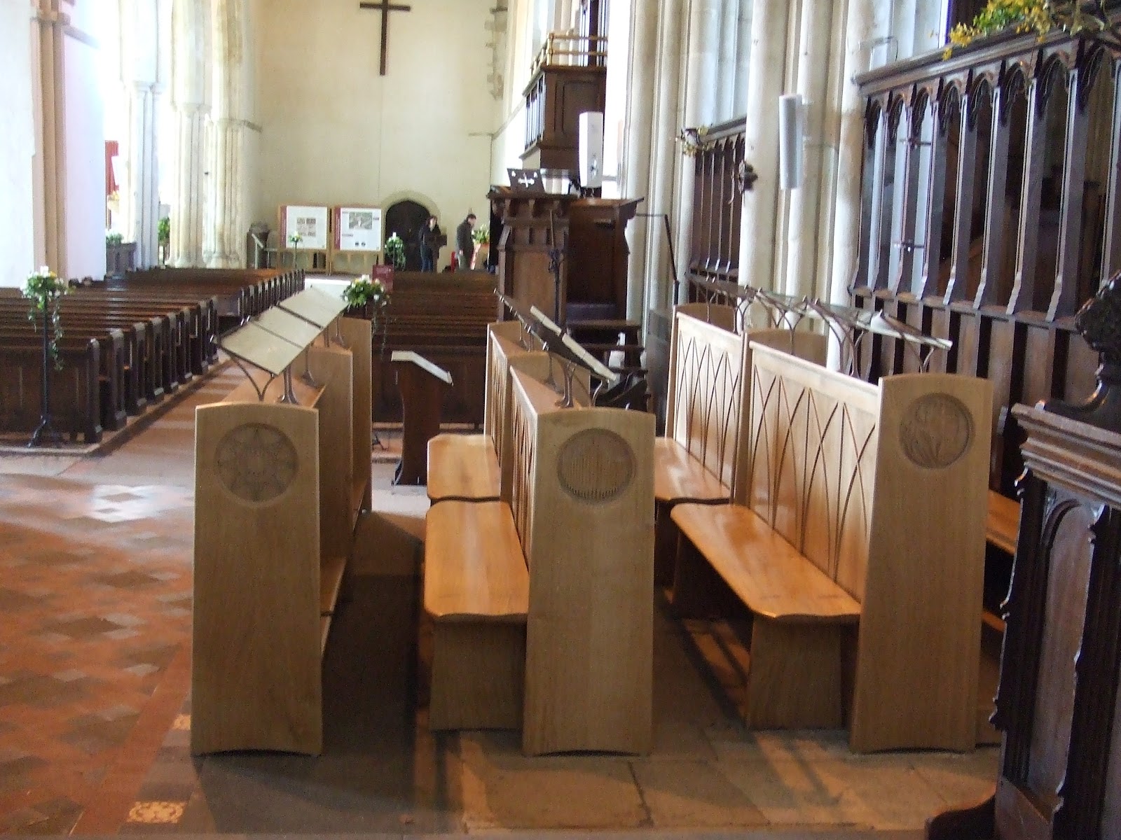 PHILIP KOOMEN FURNITURE Choir Stalls are installed!