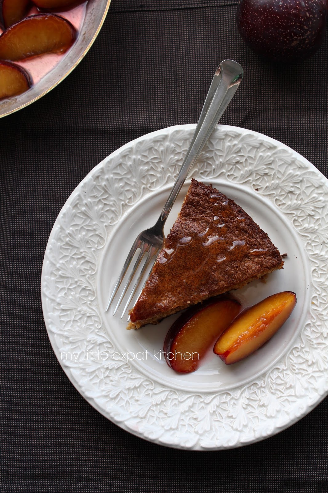 My Little Expat Kitchen Pistachio, buckwheat and lemon cake with