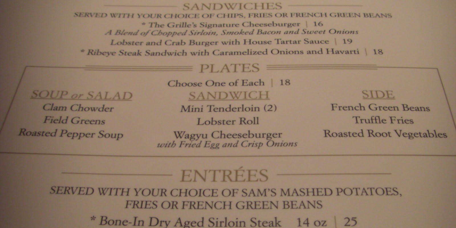 The Denver Dish A Denver Restaurant and Food Blog The Capital Grille On The Cheap(er)