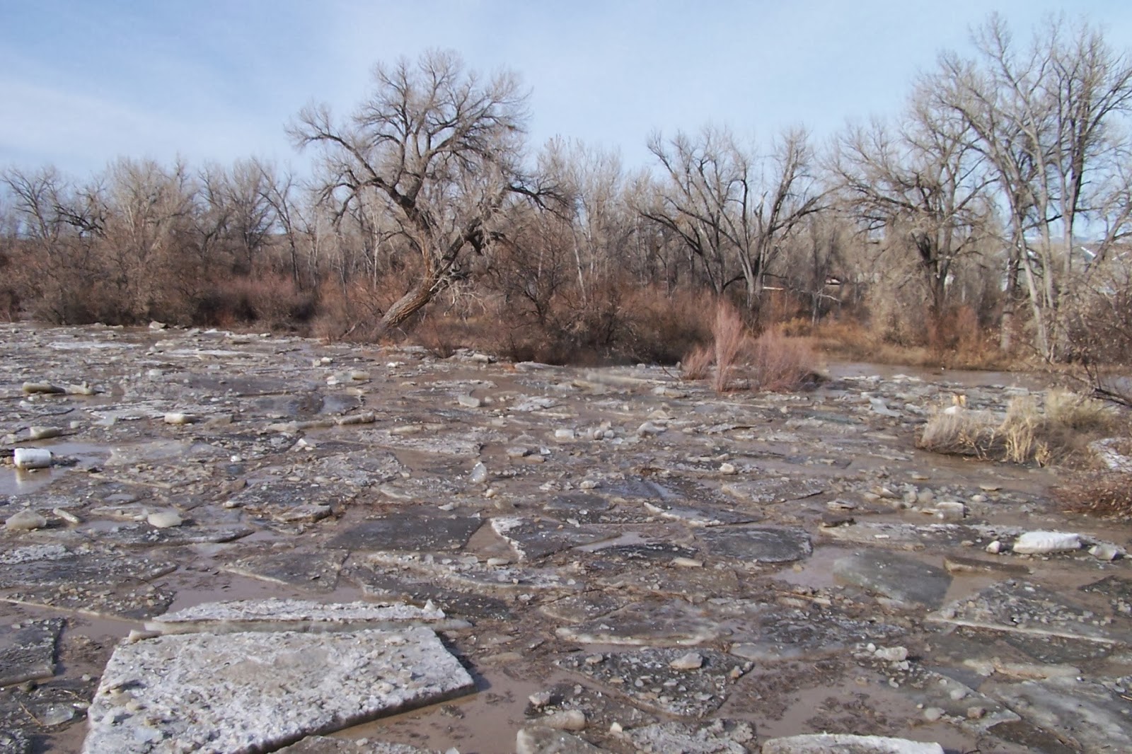 The Casper Cousins Ice Dam Manderson Wyoming