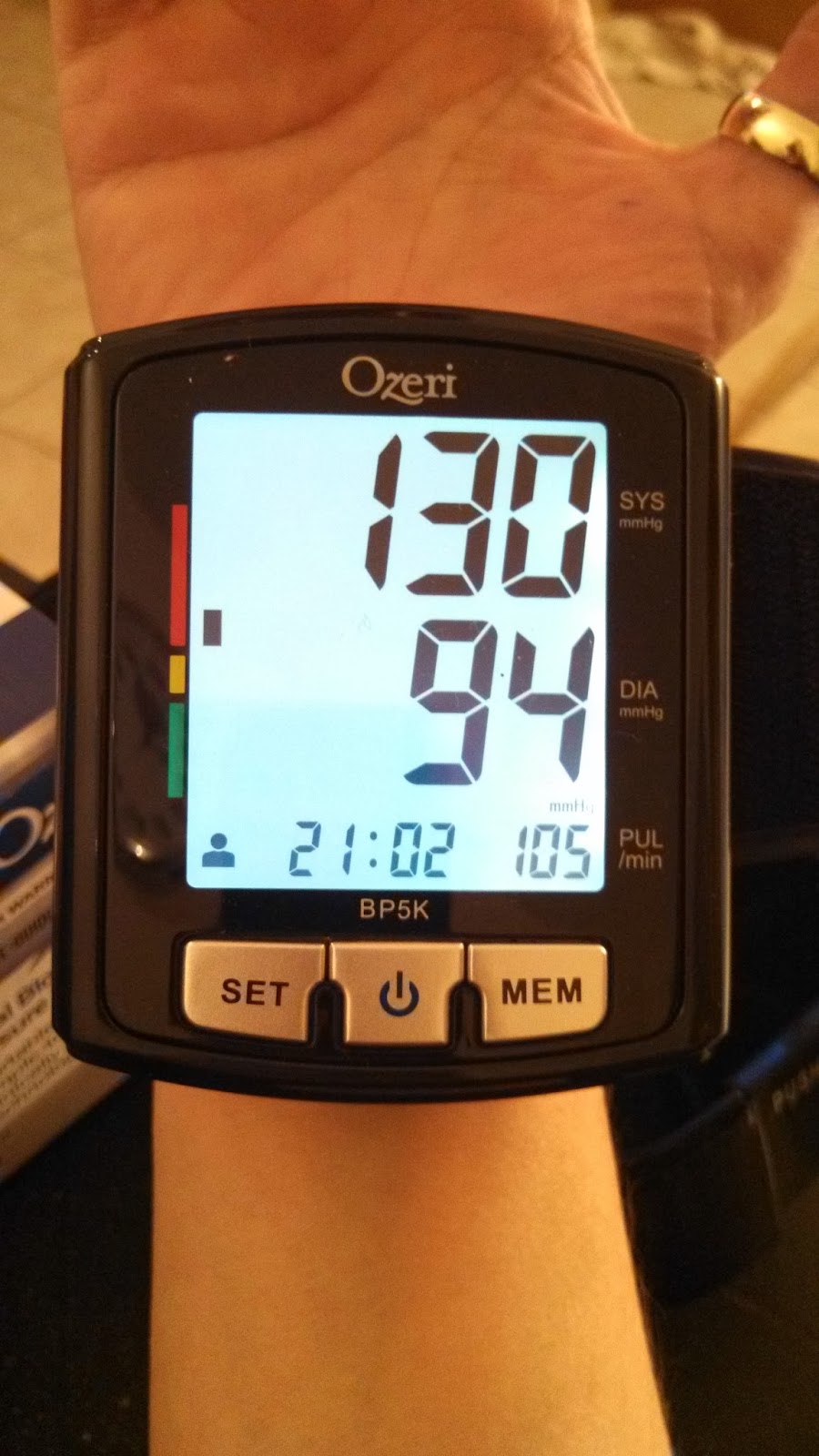 Lil' Debi As Mama Ozeri Digital Blood Pressure Monitor Review