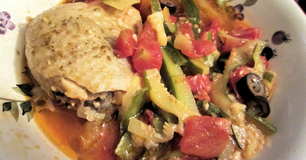 Reviews, Chews & HowTos Italian Chicken Thighs with Zucchini and Tomatoes