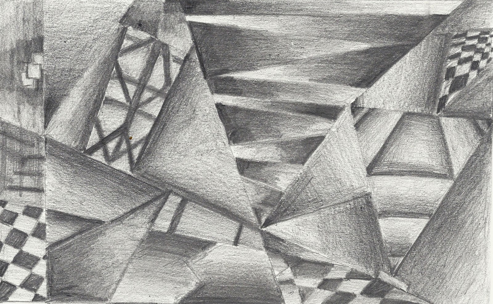 Educacion Plastica Y Visual Composiciones Abstractas Con Lapices De Grafito