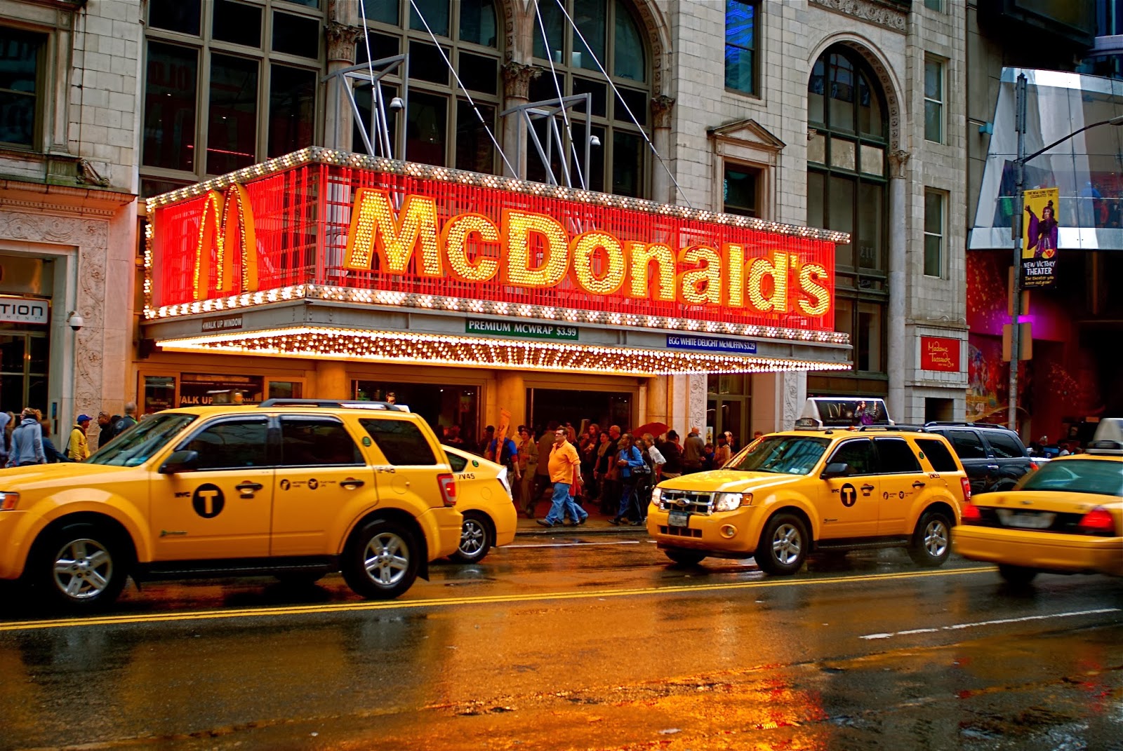 NYC ♥ NYC McDonald's in Lights