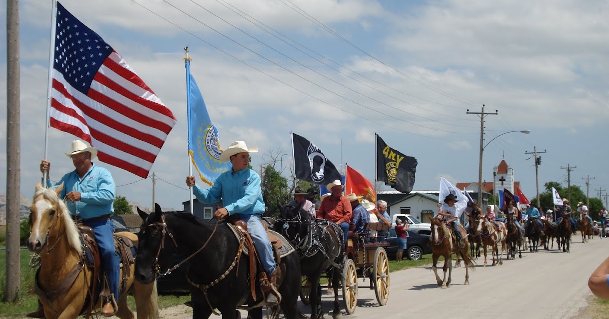 Travels with Debbie and Vince July 4th Rodeo at Interior, S.D.