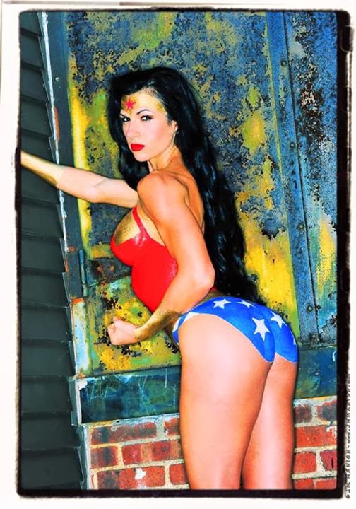 Body Painting - Wonder Woman - Maria Annunziata Body Painting - Wonder Woman - Maria Annunziata