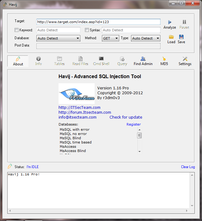 Automated Sql Injection