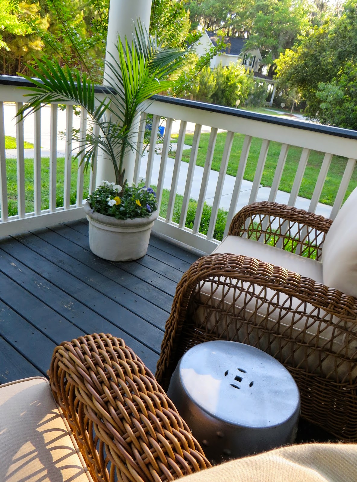 a curious gardener porch plants
