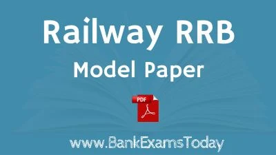 RAILWAY MODEL PAPER