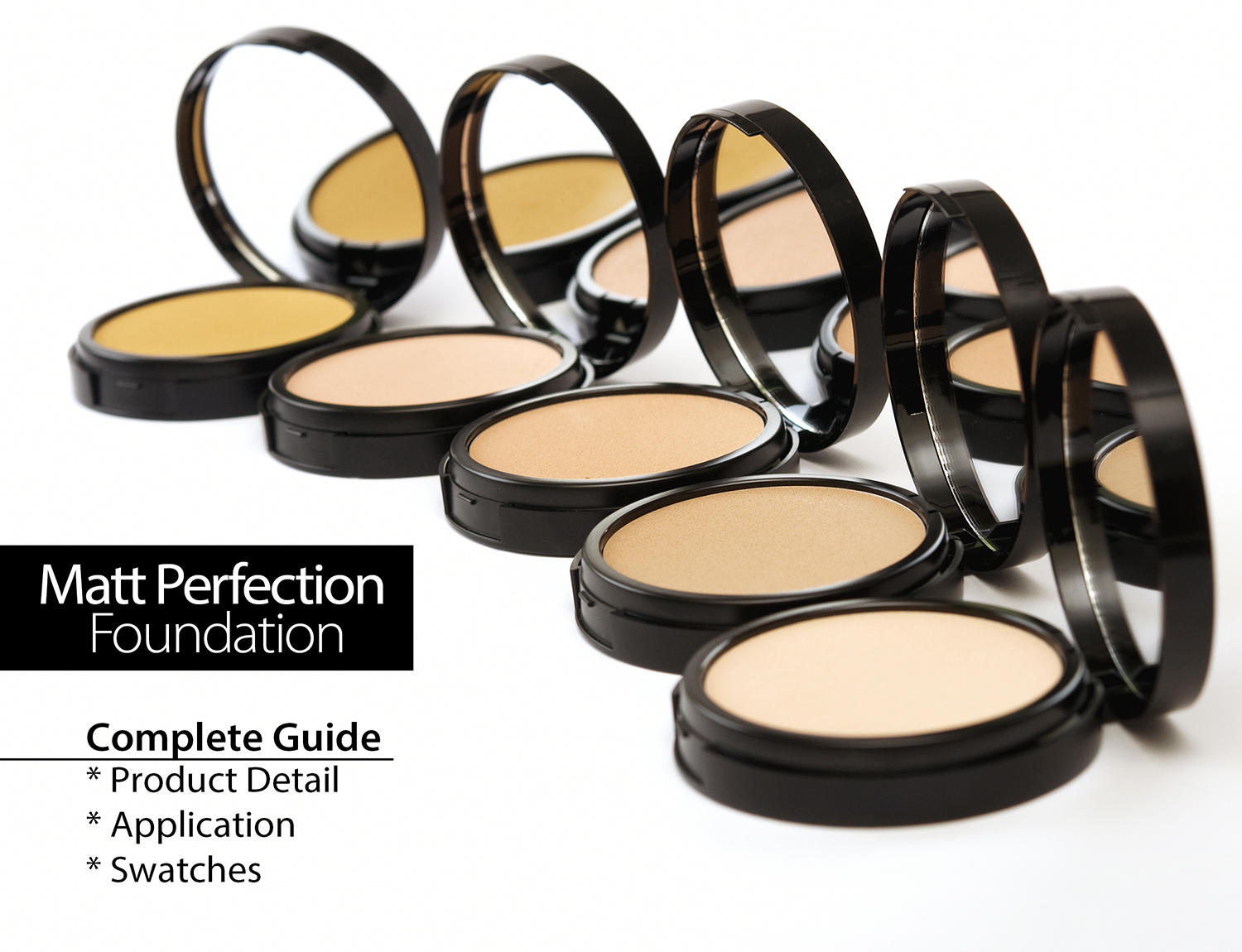 Matt Perfection Foundation Product Info and Swatches Color Studio