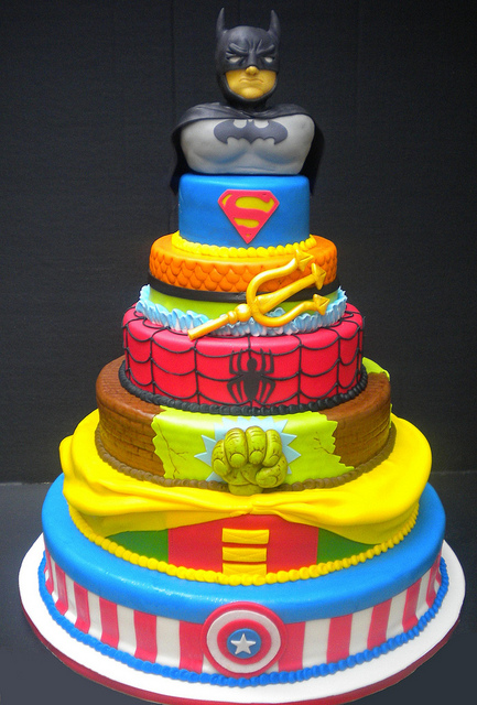 Superman Cake Designs