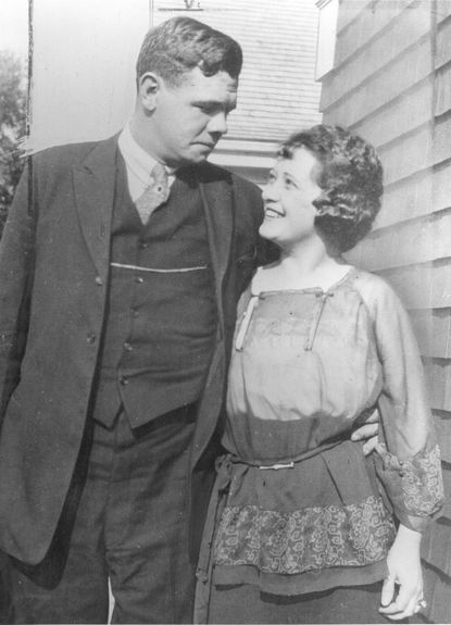 Babe Ruth & 1st wife Helen