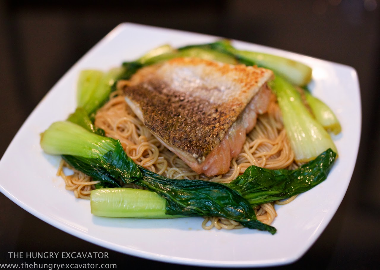 The Hungry Excavator Honey, Soy and Mirin Soba Noodles