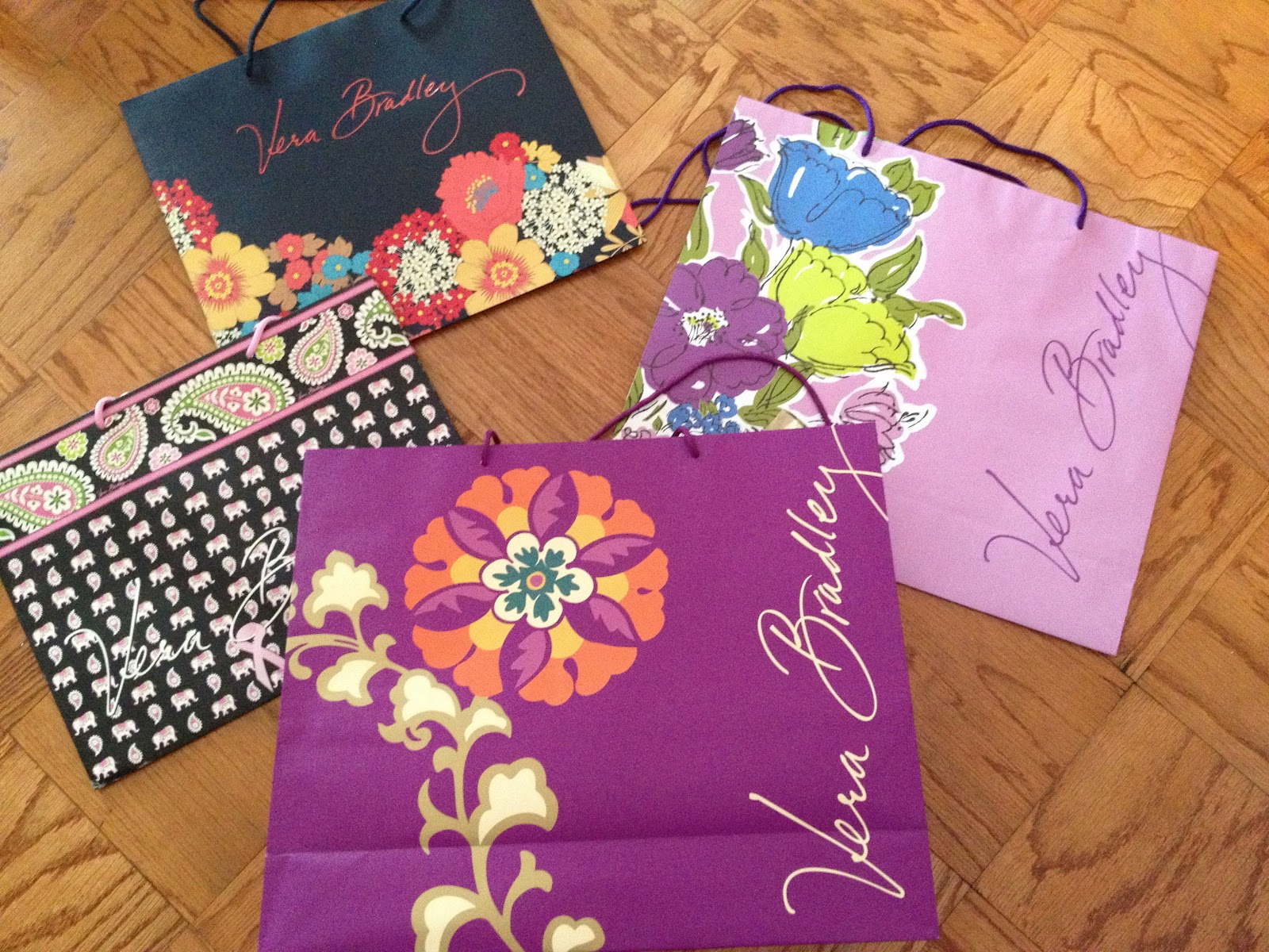 OhMyVera! A blog about all things Vera Bradley Vera Bradley Shopping Bags!