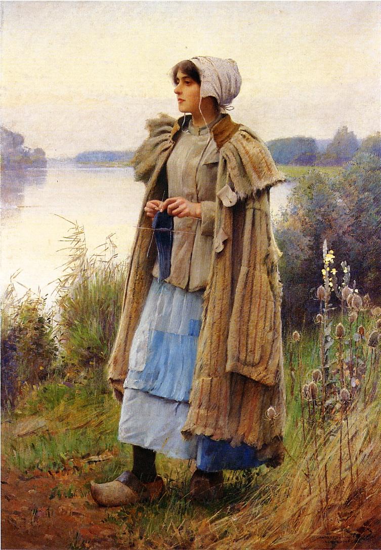 19th century American Paintings: Charles Sprague Pearce