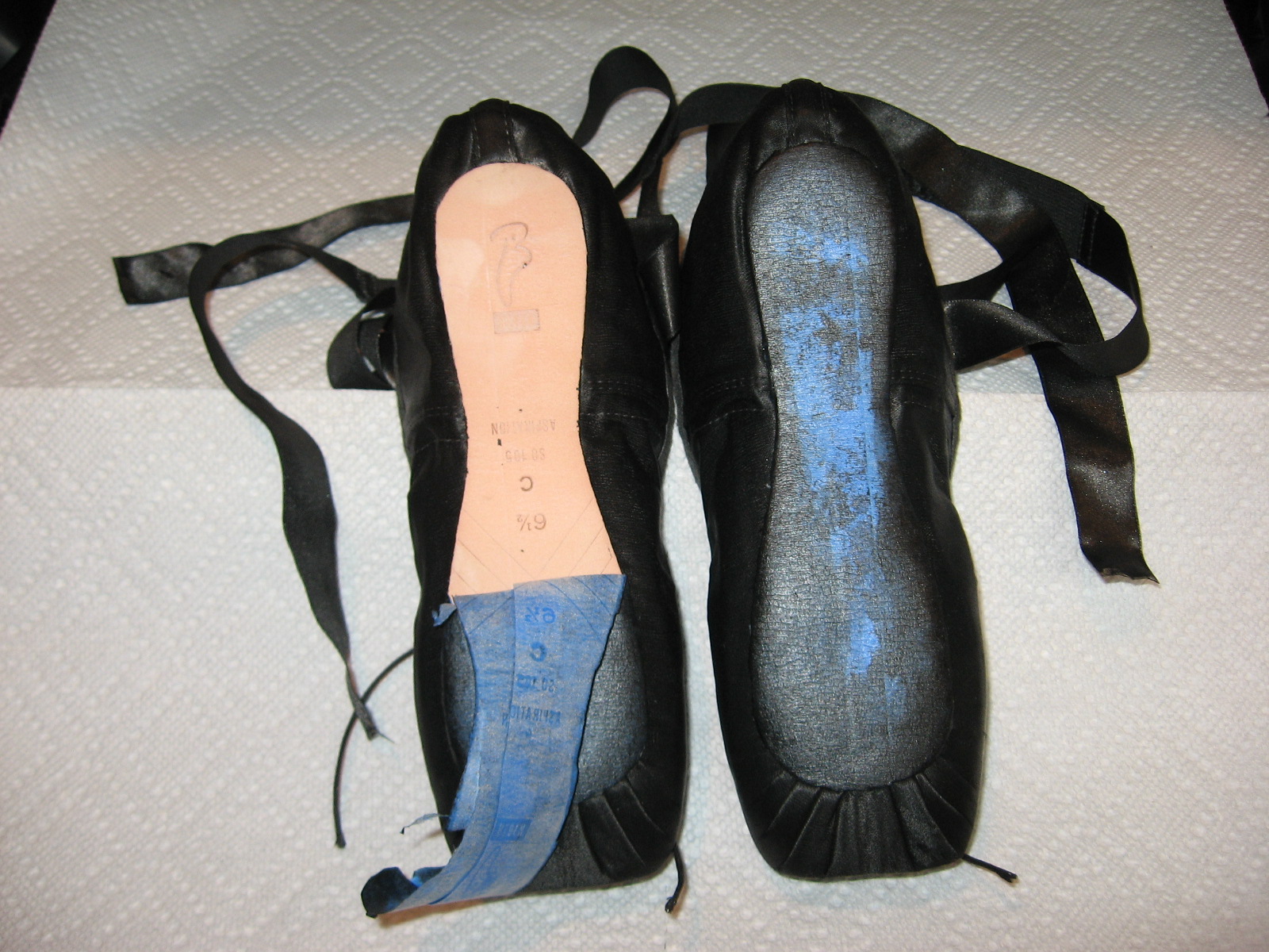 Dear Ones Healing Ministry "BARB'S DYE PROCESS FOR POINTES (BLACK