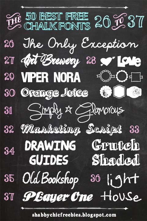 free fonts for chalkboard art free fonts for chalkboard art