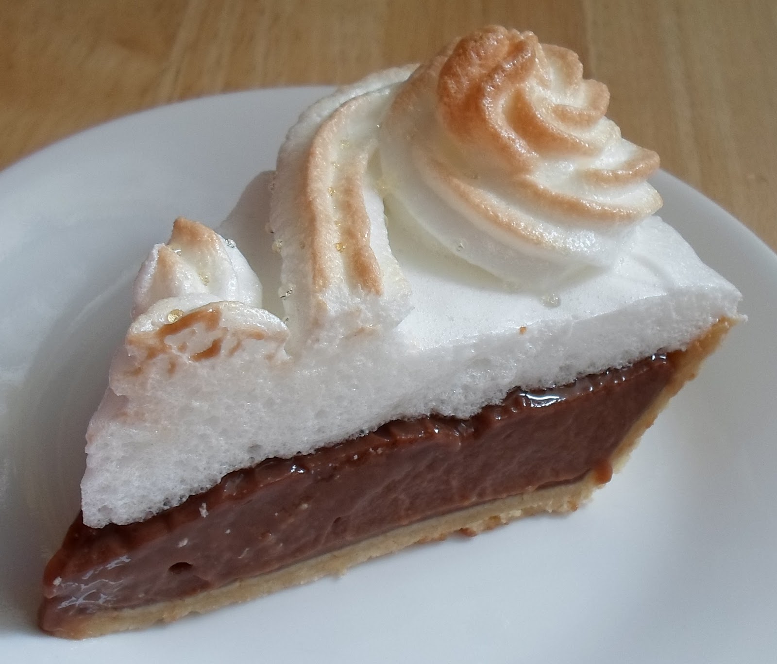 Happier Than A Pig In Mud Chocolate Cream Meringue Pie