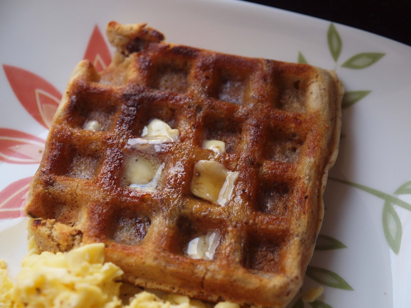 Recipes for IBD and IBS Simple Waffles with Cinnamon Honey and Orange