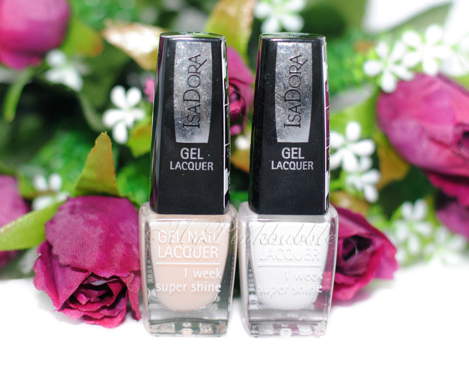 Isadora gel nail lacquer manicura francesa