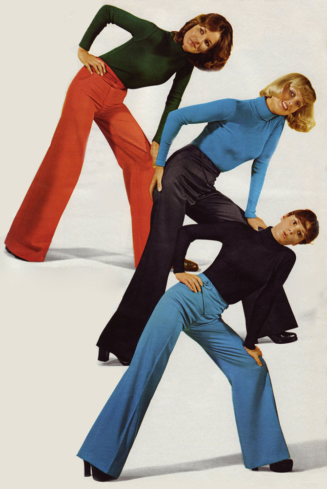 Avengers in Time 1972, Fashion Bellbottoms