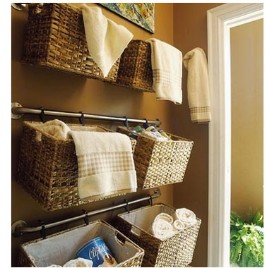 Decoracion de Dormitorios: Cuarto de Baño. 26 ideas para el Almacenamiento